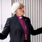 Leiterin der schwedischen Kirche, Erzbischöfin Antje Jackelén – ihr gewähltes Motto bei Amtseinführung war: "Allahu Akbar".