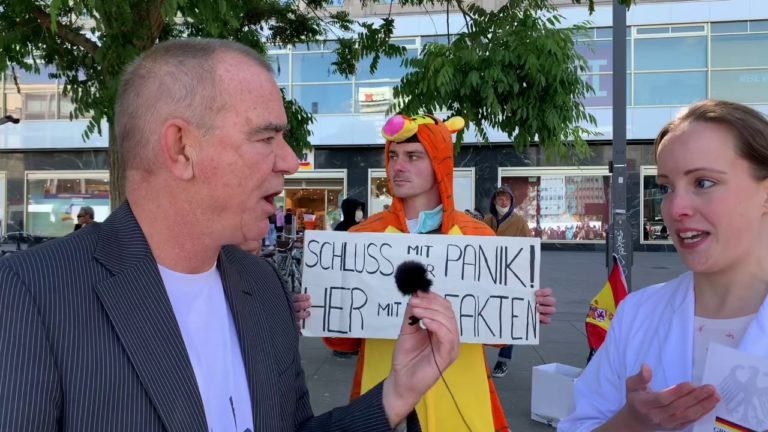 Berlin: Wieder zahlreiche Demos für die Grundrechte Berlin: Wieder zahlreiche Demos für die Grundrechte