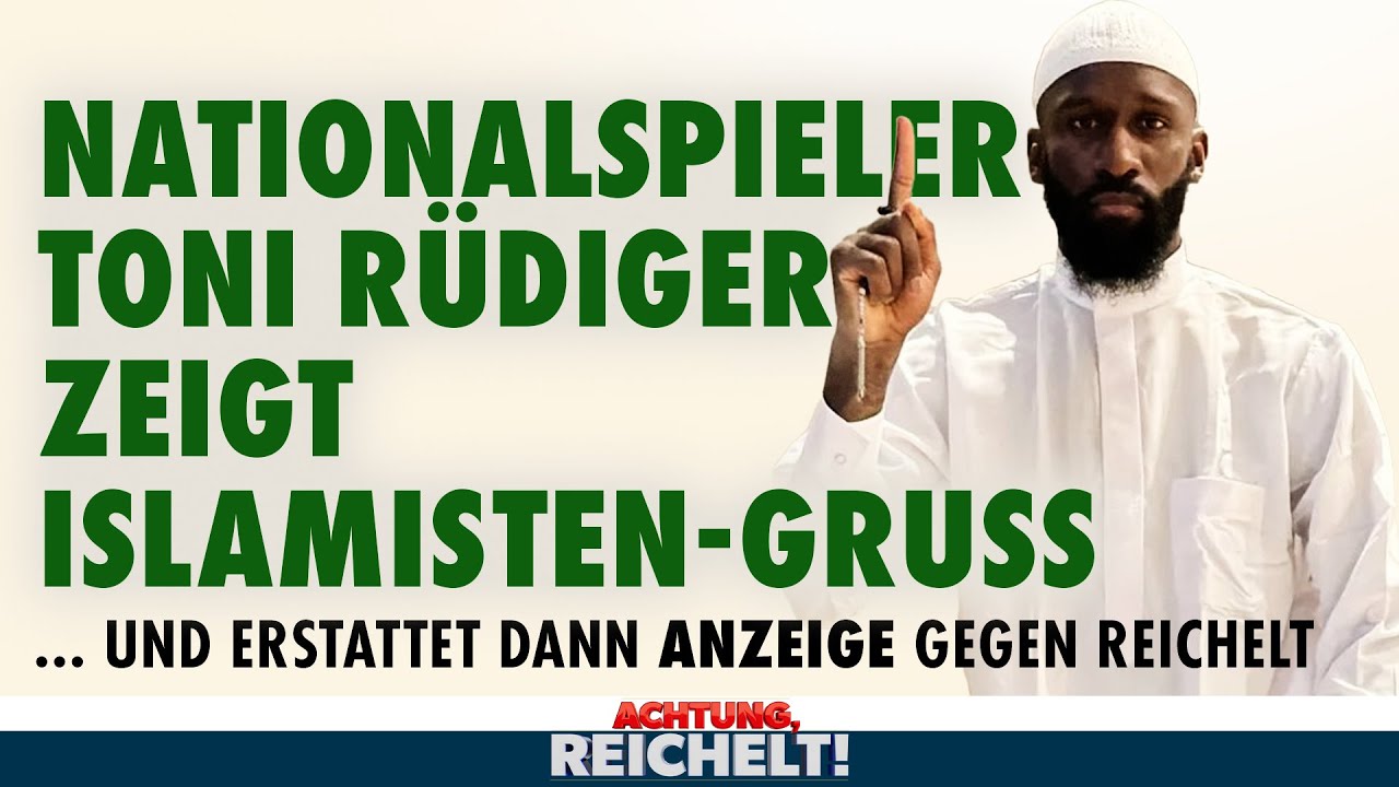 „Achtung, Reichelt!“: DFB-Star Antonio Rüdiger zeigt IS-Finger