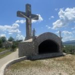 Foto: Jesusstatue in Tomislavgrad (Bosnien).