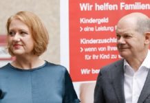 Von wegen "Wir helfen Familien"... (Foto: Familienministerin Lisa Paus und Bundeskanzler Olaf Scholz).