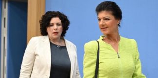 Garanten für den Machterhalt der Kartellparteien: BSW-Vorsitzende Amira Mohamed Ali und Sahra Wagenknecht.