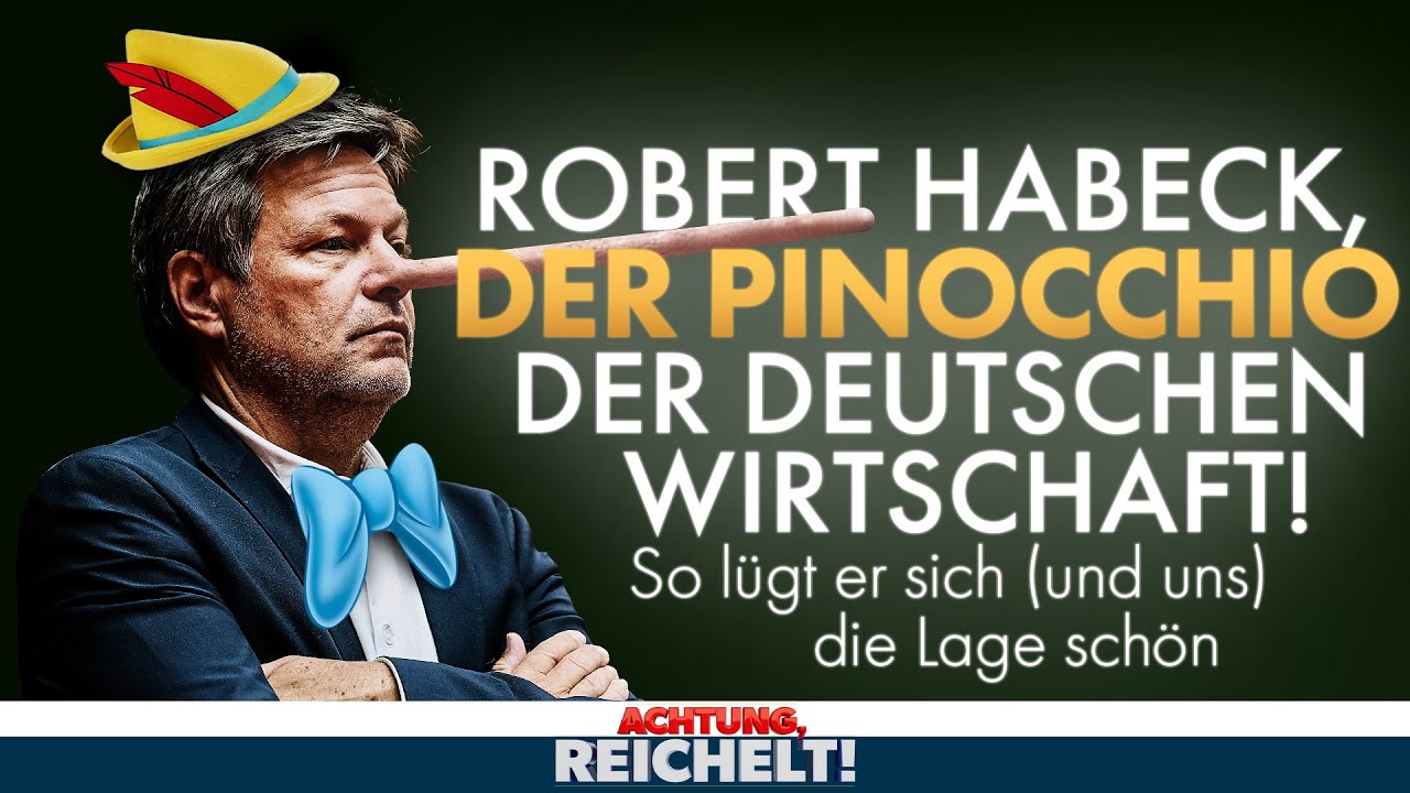 „Achtung, Reichelt!“: Irre! Robert Habeck will jetzt Kanzler werden