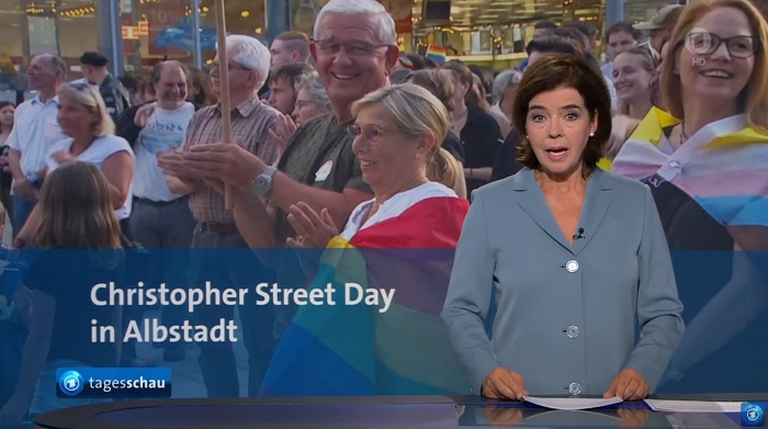 Die Tagesschau und der „Aufmarsch der Rechten“ von Albstadt