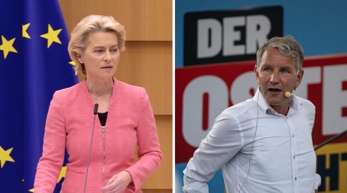 Nach dem fulminanten Wahlsieg von Björn Höcke in Thüringen droht die EU bereits mit dem Entzug von bis zu 1,5 Milliarden Euro an EU-Geldern, um den widerspenstigen Osten zu „disziplinieren“.