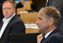 Kommt es morgen im Thüringer Landtag zu einem Verfassungsbruch von CDU-Verlierer Mario Voigt (l.) gegenüber dem überwältigendem Wahlgewinner Björn Höcke?