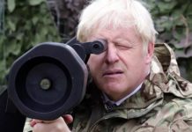 Bereit zur totalen Eskalation: Der frühere britische Premierminister Boris Johnson hat jetzt gefordert, Kiew den Einsatz westlicher Vernichtungswaffen gegen Russland zu erlauben.