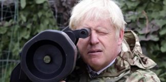 Bereit zur totalen Eskalation: Der frühere britische Premierminister Boris Johnson hat jetzt gefordert, Kiew den Einsatz westlicher Vernichtungswaffen gegen Russland zu erlauben.