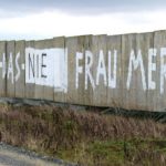 Eine klare Botschaft an die Kanzlerin - gesehen in Rambin auf der Insel Rügen.