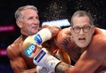 Nach dem schweren Knockout gegen Björn Höcke rappelte sich Julian Reichelt erst drei Tage später wieder auf...