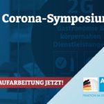 Am 2. und 3. November 2024 ist es wieder soweit, das Corona-Symposium der AfD-Bundestagsfraktion startet in die dritte Runde!