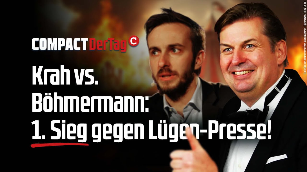 COMPACT-TV: Krah vs. Böhmermann – Sieg gegen Lügenpresse!