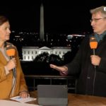 Lange Gesichter bei ZDF-Moderatoren Antje Pieper und Elmar Theveßen nach dem historischen Trump-Triumph.