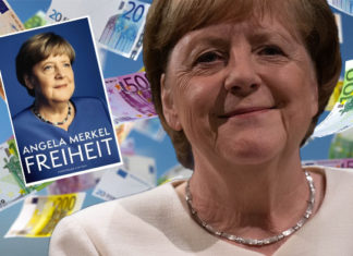 Ausgesorgt: Schätzungen zufolge dürfte Merkel einen zweistelligen Millionenbetrag an dem Buch verdienen, wie der STERN schreibt.