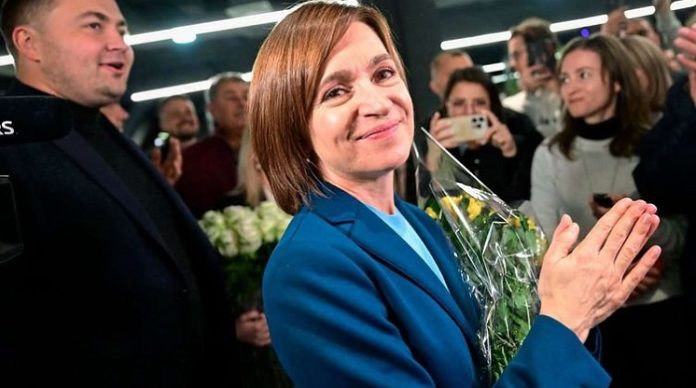 Maia Sandu bleibt Präsidentin von Moldau. Sie gewann die Stichwahl dank der Moldauer im Ausland.