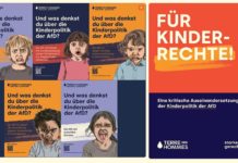 "Terres des Hommes" macht auf ihrer Webseite mit Plakaten, Boschüren und Sharepics gegen die AfD mobil.