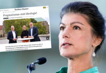 Die Thüringer Wahlverlierer Mario Voigt (CDU), Georg Maier (SPD) und Katja Wolf (BDS) haben in der FAZ einen gemeinsamen Gastbeitrag geschrieben, der als eine offene Provokation gegen Sahra Wagenknecht zu werten ist.