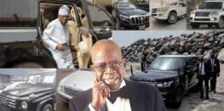 Der nigerianische Präsident Bola Tinubu bekam 2023 von der Bundesregierung über 500 Millionen Euro geschenkt, die er unter anderem in hochwertige Auto-Fuhrparks investierte.