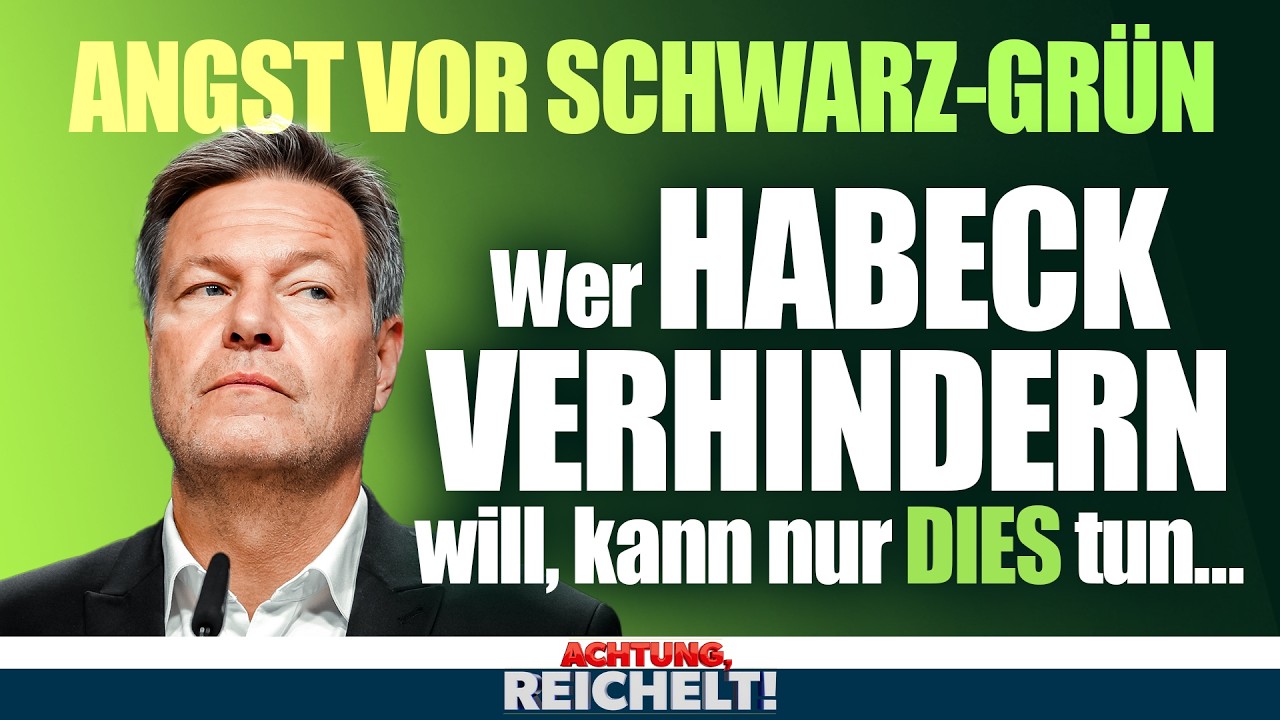 „Achtung, Reichelt!“: Wählt AfD, damit ihr die grüne CDU verhindert!