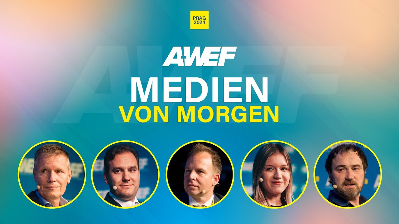 A-WEF 2024 in Prag: Panel „Medien von morgen“