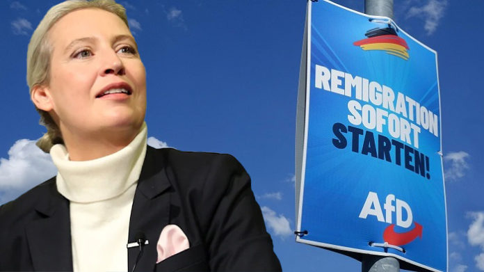 Für AfD-Kanzlerkandidatin Alice Weidelr eröffnet sich nun eine unverhoffte Chance bei den Bundestagswahlen mit der Parole: Remigration!