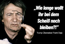 "Es ist sehr unangenehm, dass sein Geschwätz durch mein System läuft", sagt Trump-Übersetzer Frank Deja.