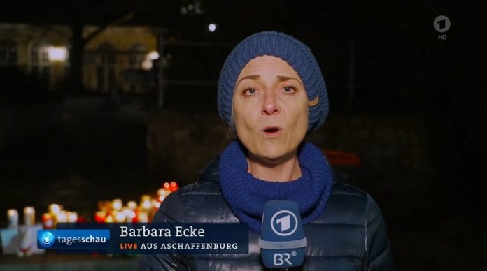 Barbara Ecke in der Tagesschau: 