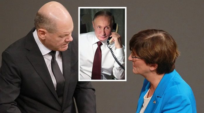 Wenn die Telefondrähte zwischen Scholz und Putin glühen, weiß man: es ist Wahlkampf in Deutschland.