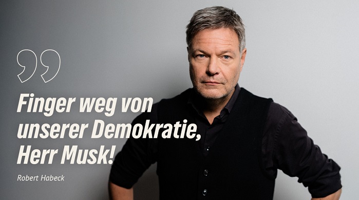 Finger weg von unserer Demokratie, Herr Habeck!