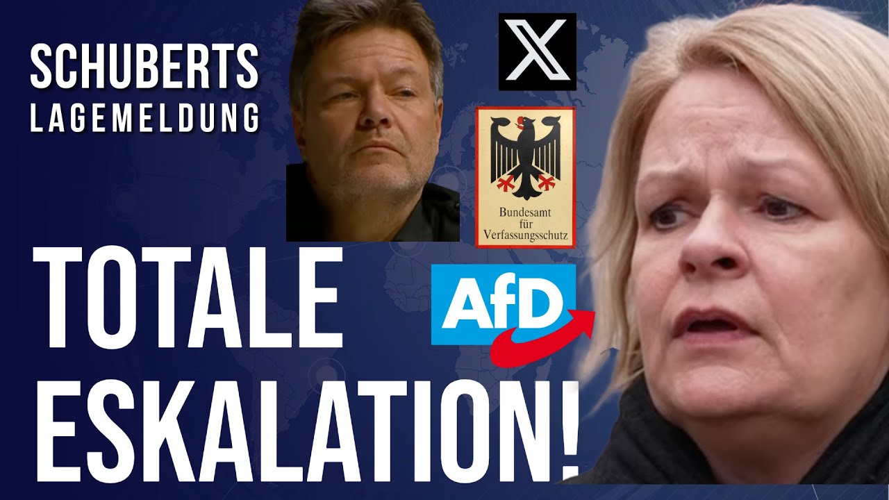 Die neuen Entgleisungen von Faeser, Habeck und der CDU!