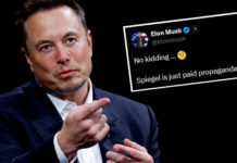 Elon Musk schrieb kürzlich auf X: „SPIEGEL verbreitet bezahlte Propaganda“.