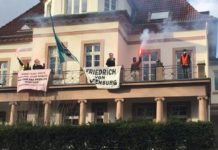 Die linksextreme Antifa hat am Freitagnachmittag die Geschäftsstelle des CDU-Kreisverbands Hannover gestürmt.