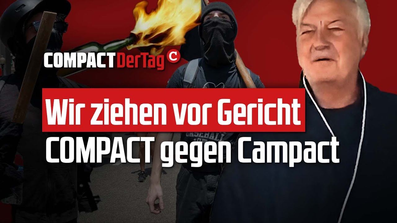 COMPACT zieht gegen „Campact“-Netzwerk vor Gericht