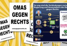 Geschäftsmodell "Omas gegen Rechts": Nach bisherigen Erkenntnissen ist das Phänomen der irregeleiteten Großmütter rein deutsch.