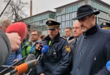 Markus Söder (CSU) sprach nach der Attacke in München von einem "mutmaßlichen Anschlag". 