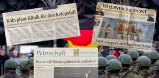 Die deutsche Presse trommelt schon fleißig für den Krieg gegen Russland. Hatten wir das nicht alles schon mal?