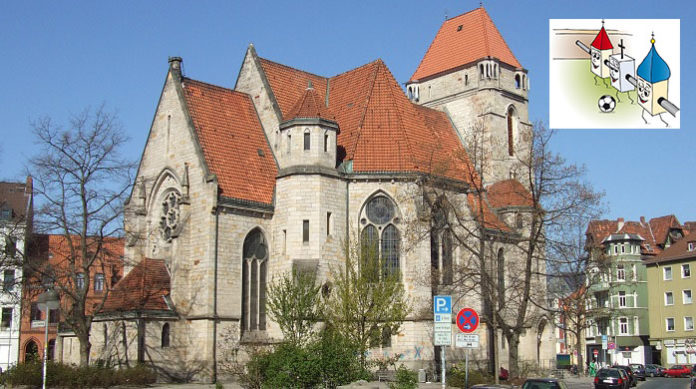 In der evangelischen Lutherkirche in Hannover wird jetzt ein 