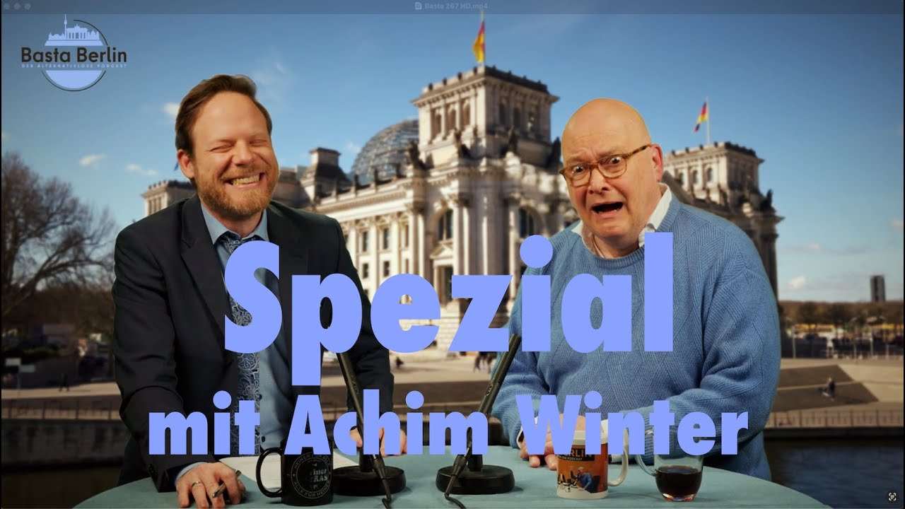 Video: „Basta Berlin“-Spezial mit Kontrafunk-Moderator Achim Winter