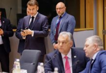 Selbst der slowakische Premier Robert Fico (r.), einst Verbündeter Ungarns, ließ Orbán beim Gipfel am Donnerstag in Brüssel allein.