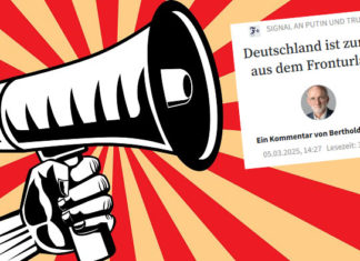 Immer öfter muss der publizistische Einpeitscher der deutschen Eliten, Berthold Kohler, Leitartikel um Leitartikel auf Seite 1 der FAZ verfassen, um Deutschland auf Kriegskurs zu halten.