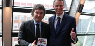 Philipp Bagus mit Javier Milei.