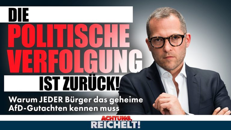 „Achtung, Reichelt!“: Die politische Verfolgung ist zurück