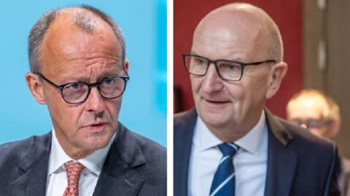 Dietmar Woidke Eloge auf die Bundesregierung gipfelt in der wirklichkeitsentfernten Feststellung, daß gerade Merz das Zeug dazu hätte, Vertrauen der Ostdeutschen 