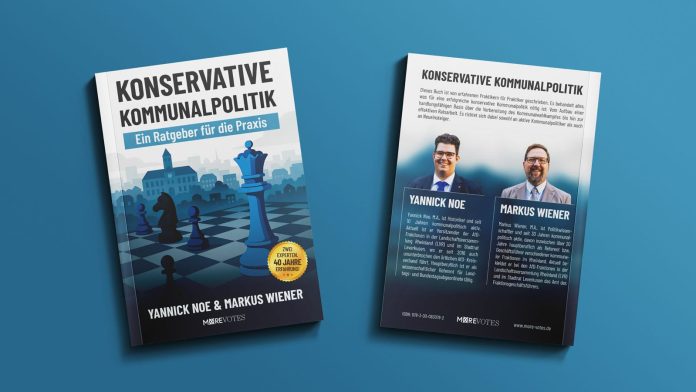 Das Buch „Konservative Kommunalpolitik“ ist ab sofort über www.more-votes.de und Amazon erhältlich.