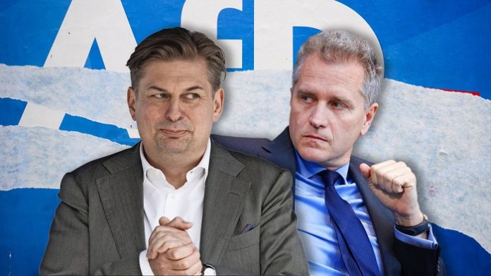 Wer hat die Kampagne gegen EU-kritische Politiker wie Maximilian Krah (l.) und Petr Bystron initiiert – und welche Rolle spielte die tschechische Regierung dabei?