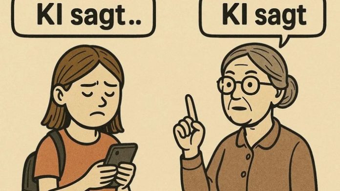 Diesen Text hat der Autor in zähem, aber klarem Ringen mit ChatGPT erstellt. Er hat nicht nur geduldig argumentiert, sondern auch dieses Bild gemalt.