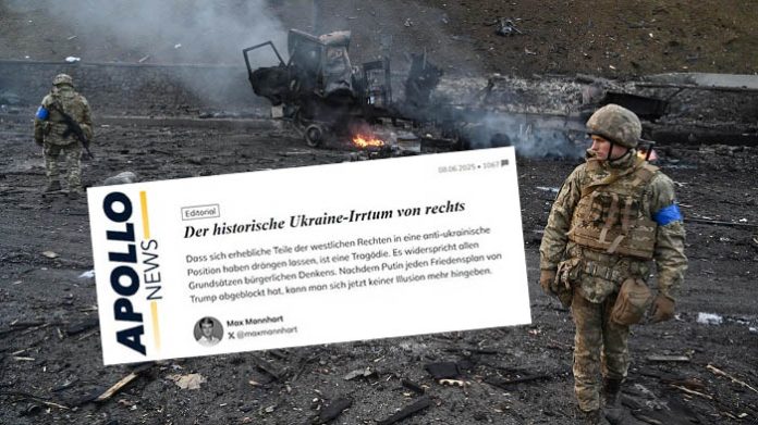Max Mannhart schreibt in einem aktuellen Beitrag auf Apollo News von einem „Ukraine-Irrtum der Rechten“ – mit dem Vorwurf, konservative Stimmen würden die strategische Lage verkennen und sich in eine gefährliche Friedensillusion flüchten.