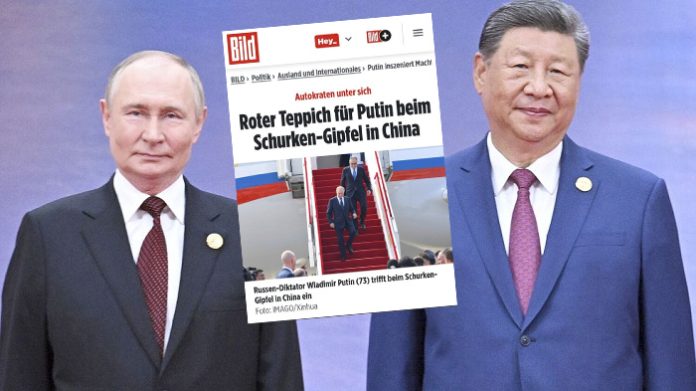 Wenn sich die politischen Führer von mehr als drei Milliarden Erdenbürgern treffen, dann ist das für die BILD-Zeitung ein „Schurken-Gipfel“.