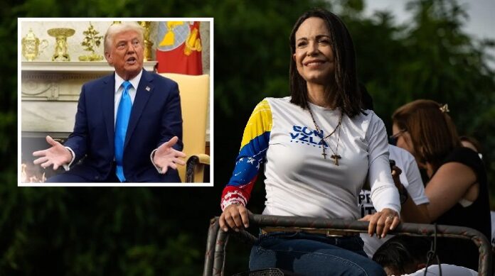Der Friedensnobelpreis verkommt zur Lachnummer: US-Präsident Donald Trump ist leer ausgegangen - der Friedensnobelpreis wurde an Maria Corina Machado vergeben.
