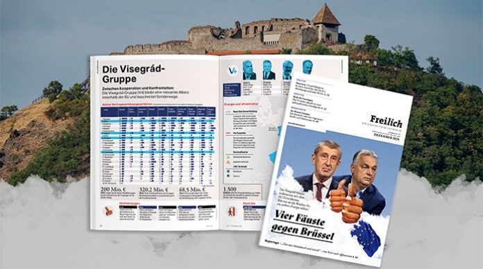 Die neue FREILICH-Ausgabe „Vier gegen Brüssel“ beschäftigt sich mit dem Visegrád-Bündnis und seiner künftigen Rolle für Europa.